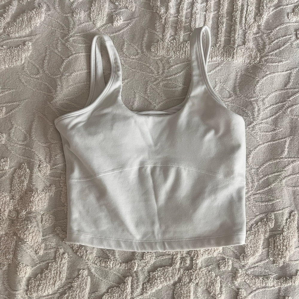 White Women's Crop Top
